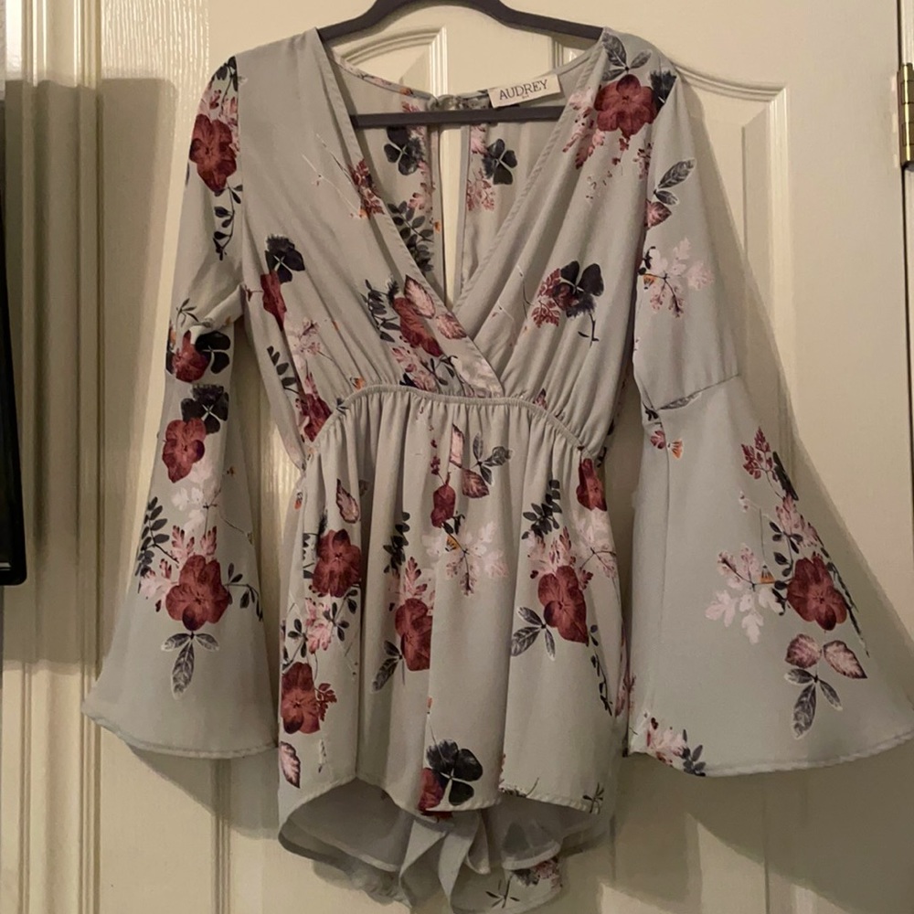 Chiffon Floral Romper